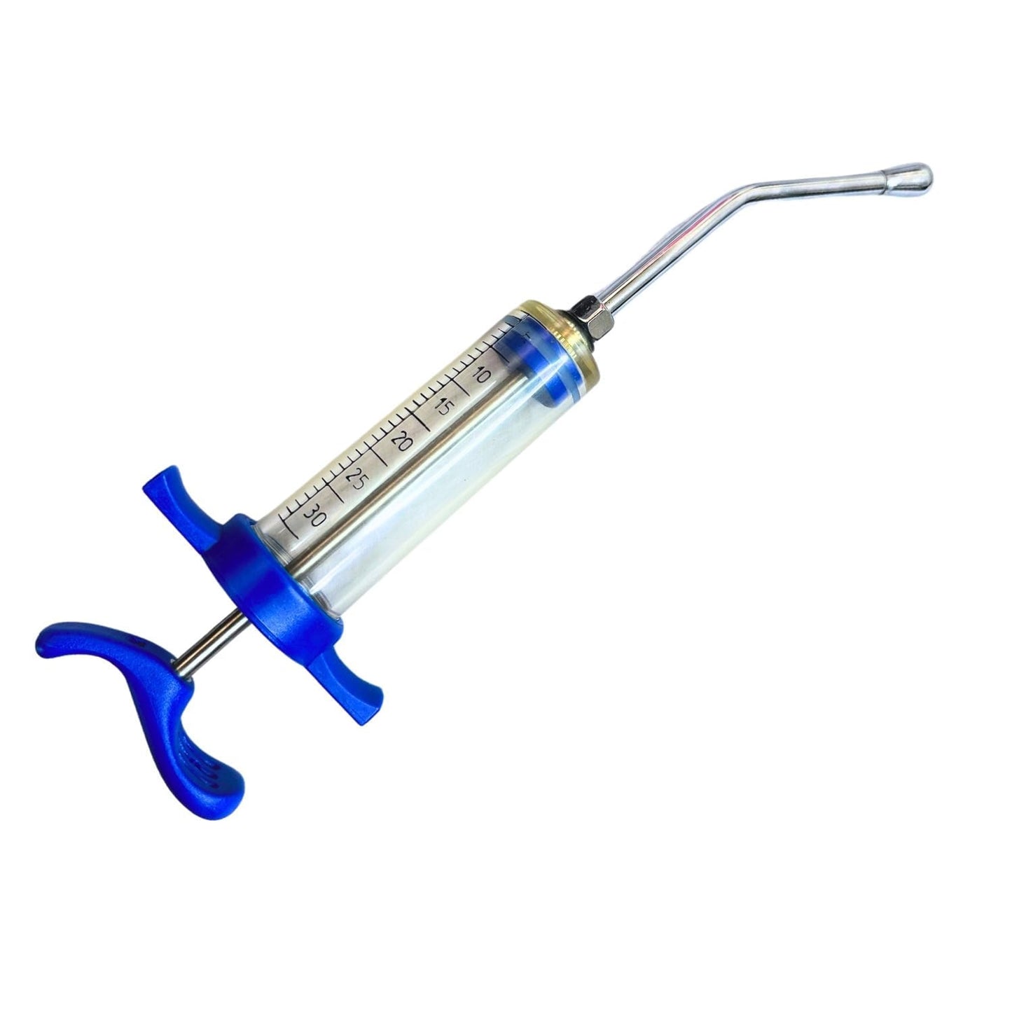 Oral Feeding Syringe with Luer Lock | Transparent Veterinary Drencher for Goats & Sheep | Safe & Easy Medicine Feeder for Livestock