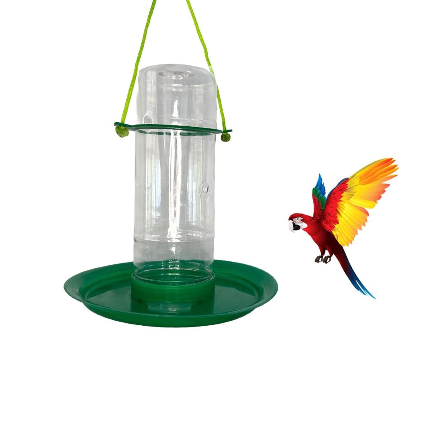 Automatic Bird Drinker for Tree & Balcony Hanging | Easy-Refill Water Feeder for Small Birds, Sparrows & Pigeons
