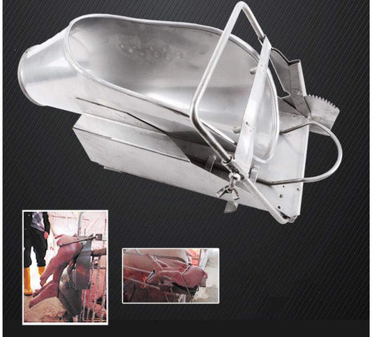 Pig Castration Fixation Bracket | Heavy-Duty Piglet Restraint Frame for Safe & Easy Castration | Durable Livestock Holding Tool