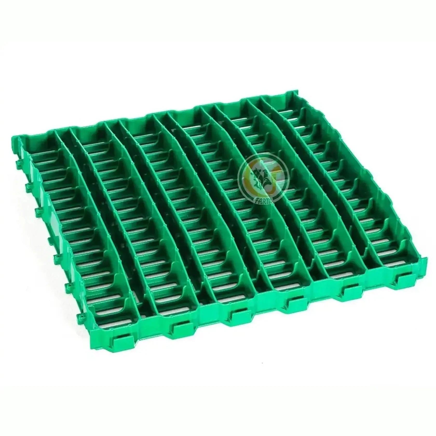 CJ Farms Goat Farm Plastic Slatted Floor 2 x 2 ft (60 x 60 cm), 70mm Thick – Pack of 10 | Heavy Duty Non-Slip Plastic Flooring for Goat Sheds, Sheep Farms & Livestock Housing CJ farms and Agritech
