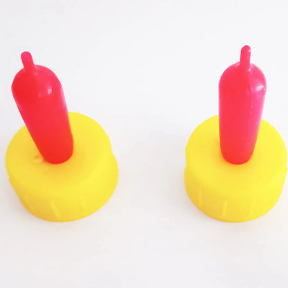 Bottle Topper Nipple for Goats, Puppies & Kittens | Soft Feeding Teat for Newborn Animals | Easy Bottle Attachment