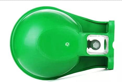 3L Green Unbreakable Plastic Automatic Cow Water Bowl Dispenser | Durable Livestock Drinking Waterer for Cattle, Goats & Sheep