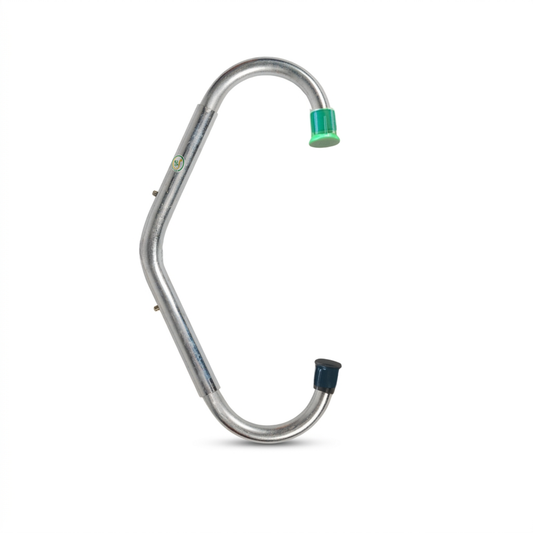 CJ Farms Adjustable Cow Anti Kick Bar – Heavy Duty Hot Dip Galvanized Iron Cattle Restraint Tool for Safe Milking, Hoof Trimming & Veterinary Use cjfarms.in